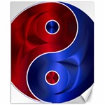 Yin Yang Eastern Asian Philosophy Canvas 16  x 20  15.75 x19.29  Canvas - 1