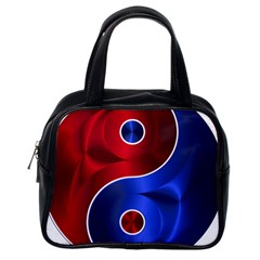 Yin Yang Eastern Asian Philosophy Classic Handbag (one Side)