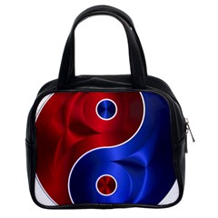 Yin Yang Eastern Asian Philosophy Classic Handbag (two Sides)