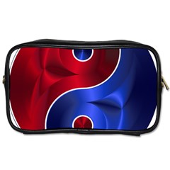 Yin Yang Eastern Asian Philosophy Toiletries Bag (one Side)