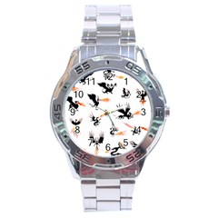 Dragon-phoenix-fire-bird-ancient Stainless Steel Analogue Watch