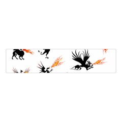 Dragon-phoenix-fire-bird-ancient Velvet Scrunchie