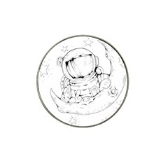 Astronaut-moon-space-astronomy Hat Clip Ball Marker (10 Pack) by Jancukart