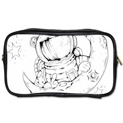 Astronaut-moon-space-astronomy Toiletries Bag (two Sides) by Jancukart