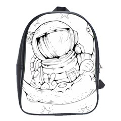 Astronaut-moon-space-astronomy School Bag (xl)