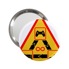 Gamer-geek-video-game-sign-fan 2 25  Handbag Mirrors by Jancukart