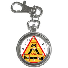 Gamer-geek-video-game-sign-fan Key Chain Watches by Jancukart