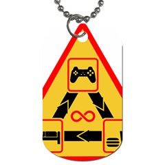 Gamer-geek-video-game-sign-fan Dog Tag (two Sides) by Jancukart