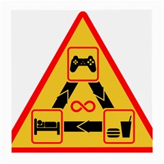 Gamer-geek-video-game-sign-fan Medium Glasses Cloth