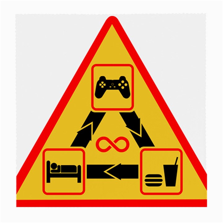 Gamer-geek-video-game-sign-fan Medium Glasses Cloth