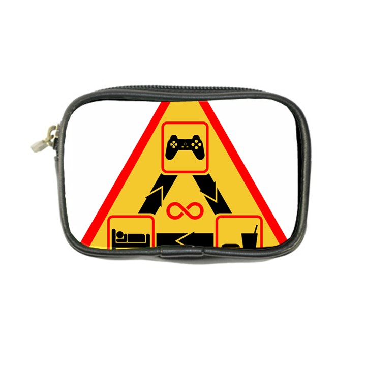 Gamer-geek-video-game-sign-fan Coin Purse