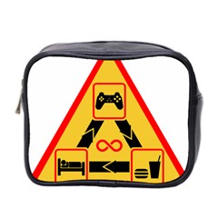 Gamer-geek-video-game-sign-fan Mini Toiletries Bag (two Sides)