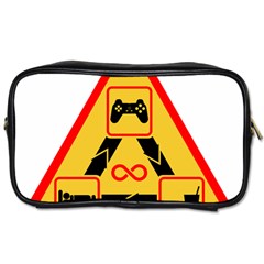 Gamer-geek-video-game-sign-fan Toiletries Bag (one Side) by Jancukart