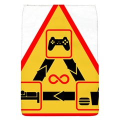 Gamer-geek-video-game-sign-fan Removable Flap Cover (s) by Jancukart