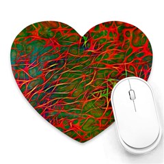 Background-pattern-texture- Heart Mousepads