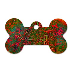 Background-pattern-texture- Dog Tag Bone (two Sides)