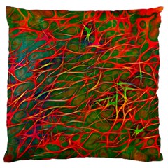 Background-pattern-texture- Large Flano Cushion Case (two Sides)