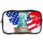 Statue Of Liberty Independence Day Poster Art Toiletries Bag (Two Sides) Back