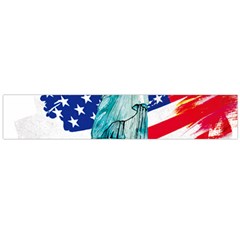 Statue Of Liberty Independence Day Poster Art Large Flano Scarf 