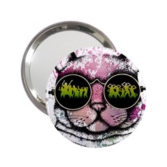 Black-cat-head 2 25  Handbag Mirrors by Jancukart