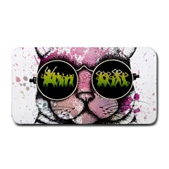 Black-cat-head Medium Bar Mats