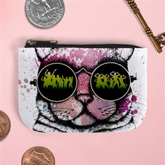 Black-cat-head Mini Coin Purse