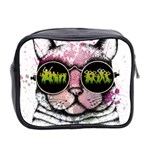 Black-cat-head Mini Toiletries Bag (Two Sides) Back