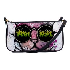 Black-cat-head Shoulder Clutch Bag