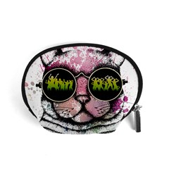 Black-cat-head Accessory Pouch (small)