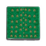 Water Lilies In The Soft Clear Warm Tropical Sea Memory Card Reader (Square 5 Slot) Front