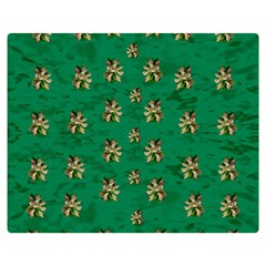 Water Lilies In The Soft Clear Warm Tropical Sea Double Sided Flano Blanket (medium)  by pepitasart