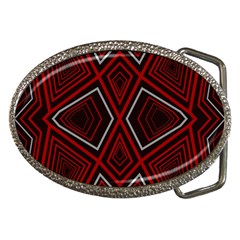 Abstract Pattern Geometric Backgrounds Belt Buckles by Eskimos