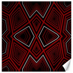 Abstract Pattern Geometric Backgrounds Canvas 16  X 16  by Eskimos