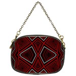 Abstract pattern geometric backgrounds Chain Purse (Two Sides) Back