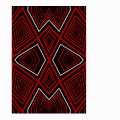 Abstract Pattern Geometric Backgrounds Small Garden Flag (two Sides) by Eskimos