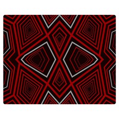 Abstract Pattern Geometric Backgrounds Double Sided Flano Blanket (medium)  by Eskimos