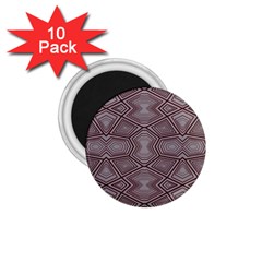 Abstract pattern geometric backgrounds 1.75  Magnets (10 pack) 