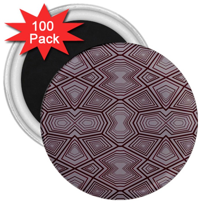 Abstract pattern geometric backgrounds 3  Magnets (100 pack)