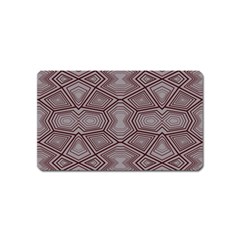 Abstract pattern geometric backgrounds Magnet (Name Card)