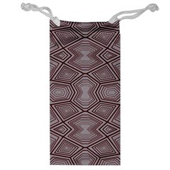 Abstract pattern geometric backgrounds Jewelry Bag