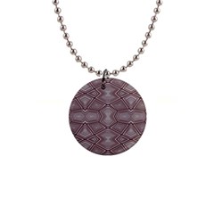 Abstract pattern geometric backgrounds 1  Button Necklace