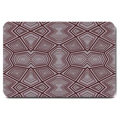 Abstract pattern geometric backgrounds Large Doormat 