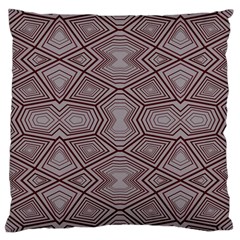 Abstract pattern geometric backgrounds Large Cushion Case (One Side)