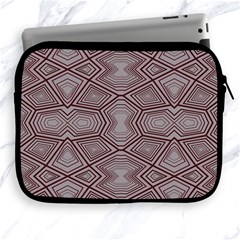 Abstract pattern geometric backgrounds Apple iPad 2/3/4 Zipper Cases