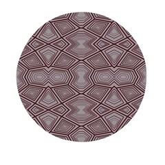 Abstract pattern geometric backgrounds Mini Round Pill Box (Pack of 5)