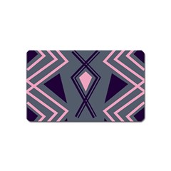 Abstract Pattern Geometric Backgrounds  Magnet (name Card) by Eskimos