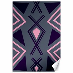 Abstract Pattern Geometric Backgrounds  Canvas 12  X 18 