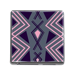 Abstract Pattern Geometric Backgrounds  Memory Card Reader (square 5 Slot) by Eskimos