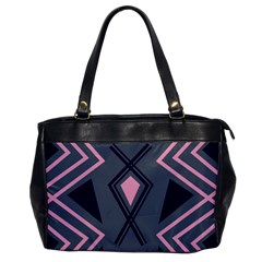 Abstract Pattern Geometric Backgrounds  Oversize Office Handbag by Eskimos