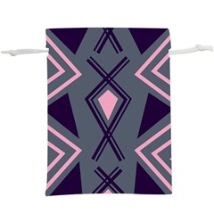 Abstract Pattern Geometric Backgrounds   Lightweight Drawstring Pouch (xl) by Eskimos